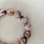 Earth Flame Dragon Vein Agate Bracelet - Image 7