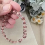 Red Phantom Quartz Pyramid Bracelet – High Grade Edition - Image 7