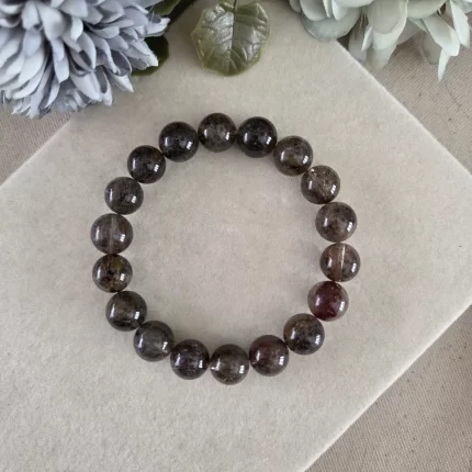 Black Strawberry Hematoid Bracelet