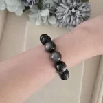 Silver Obsidian Bracelet - Image 9