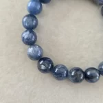 Kyanite with Mica Bracelet – 11mm High Grade Edition - Image 4