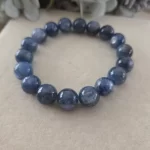 Kyanite with Mica Bracelet – 11mm High Grade Edition - Image 8