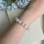 Snowflake Phantom Quartz Bracelet -11mm Limited Edition - Image 5