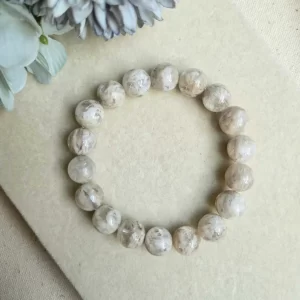 Snowflake Phantom Quartz Bracelet -11mm Limited Edition