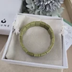 Matcha Alashan Agate Papan Bracelet - Image 6