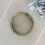 Matcha Alashan Agate Papan Bracelet